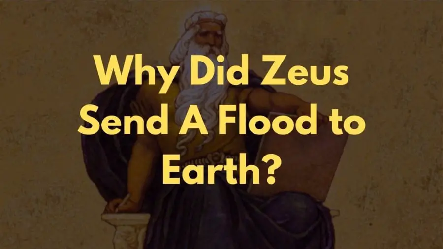 zeus and the great flood
